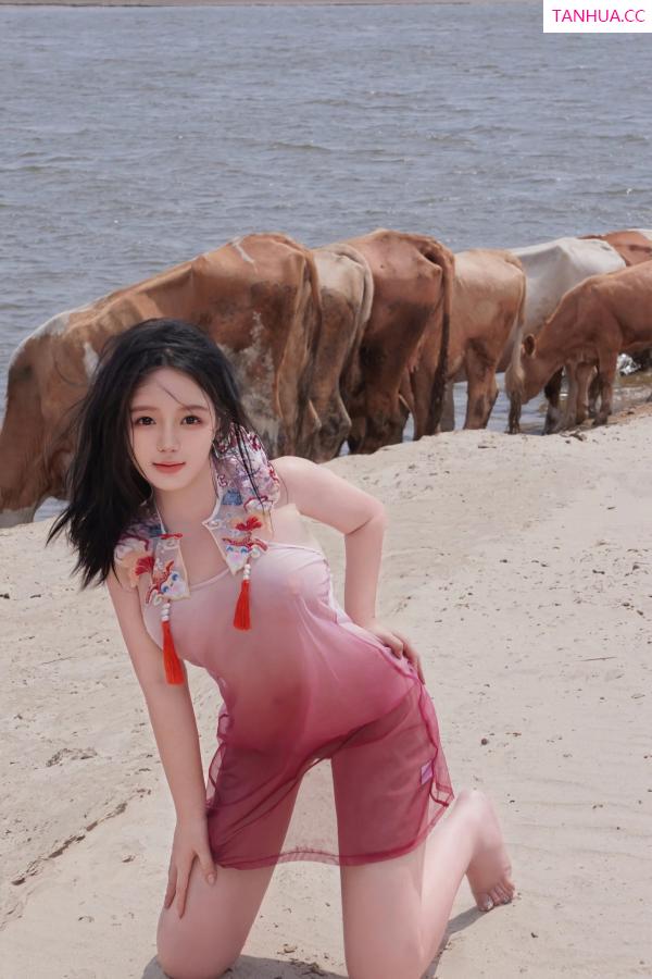   [XiuRen]高清写真图 2024.06.28 No.8777 小薯条nienie 放牛娃主题第57张图片